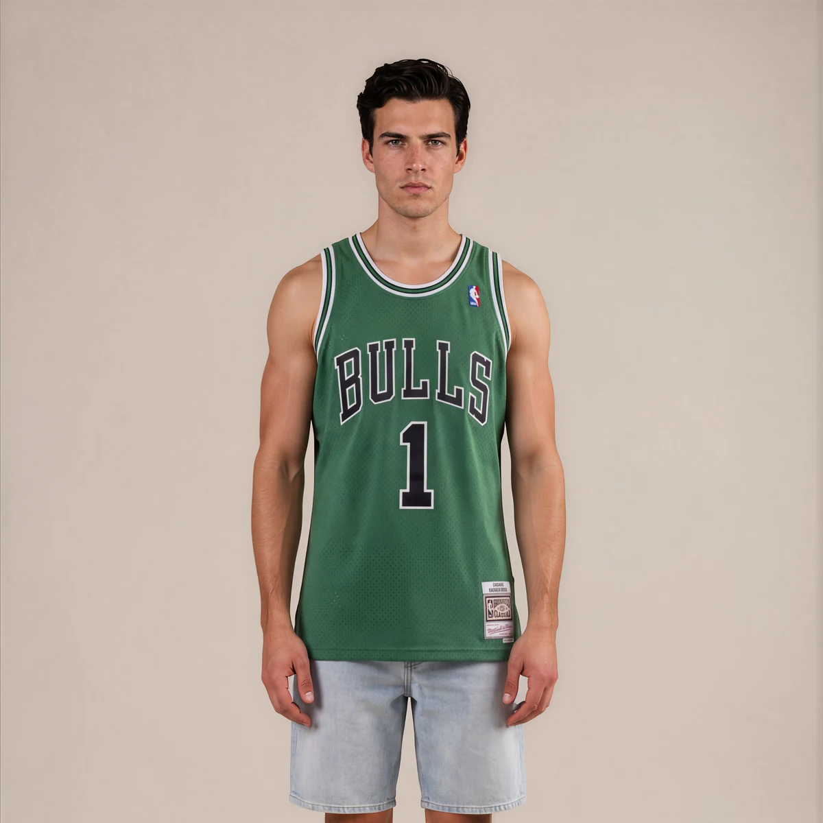 גופיית NBA דריק רוז שיקגו בולס רטרו ירוקה 2008/09