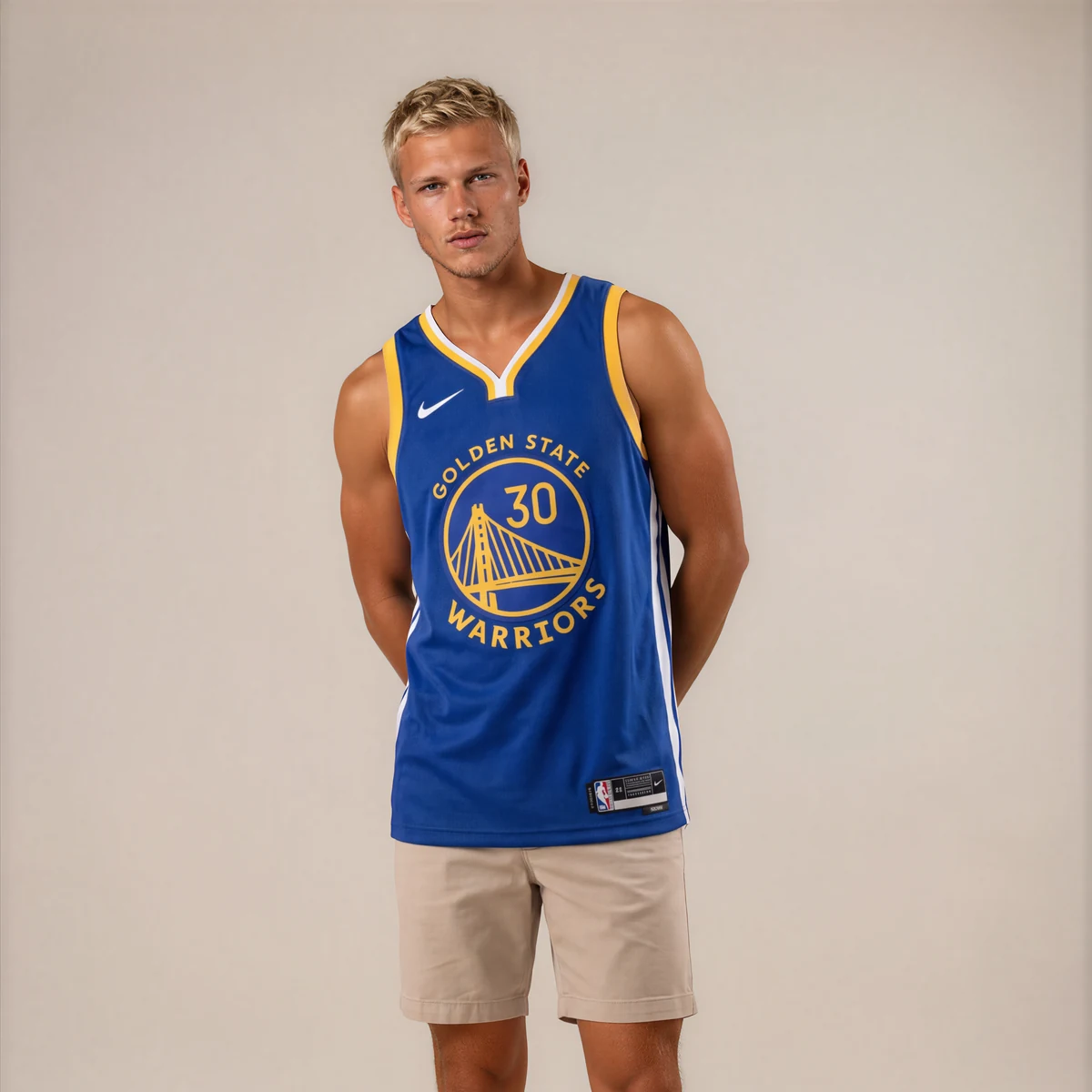 גופיית NBA סטפן קרי גולדן סטייט ווריורס כחולה