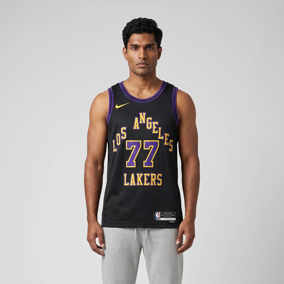 גופיית NBA לוקה דונצ׳יץ׳ לוס אנג׳לס לייקרס City Edition