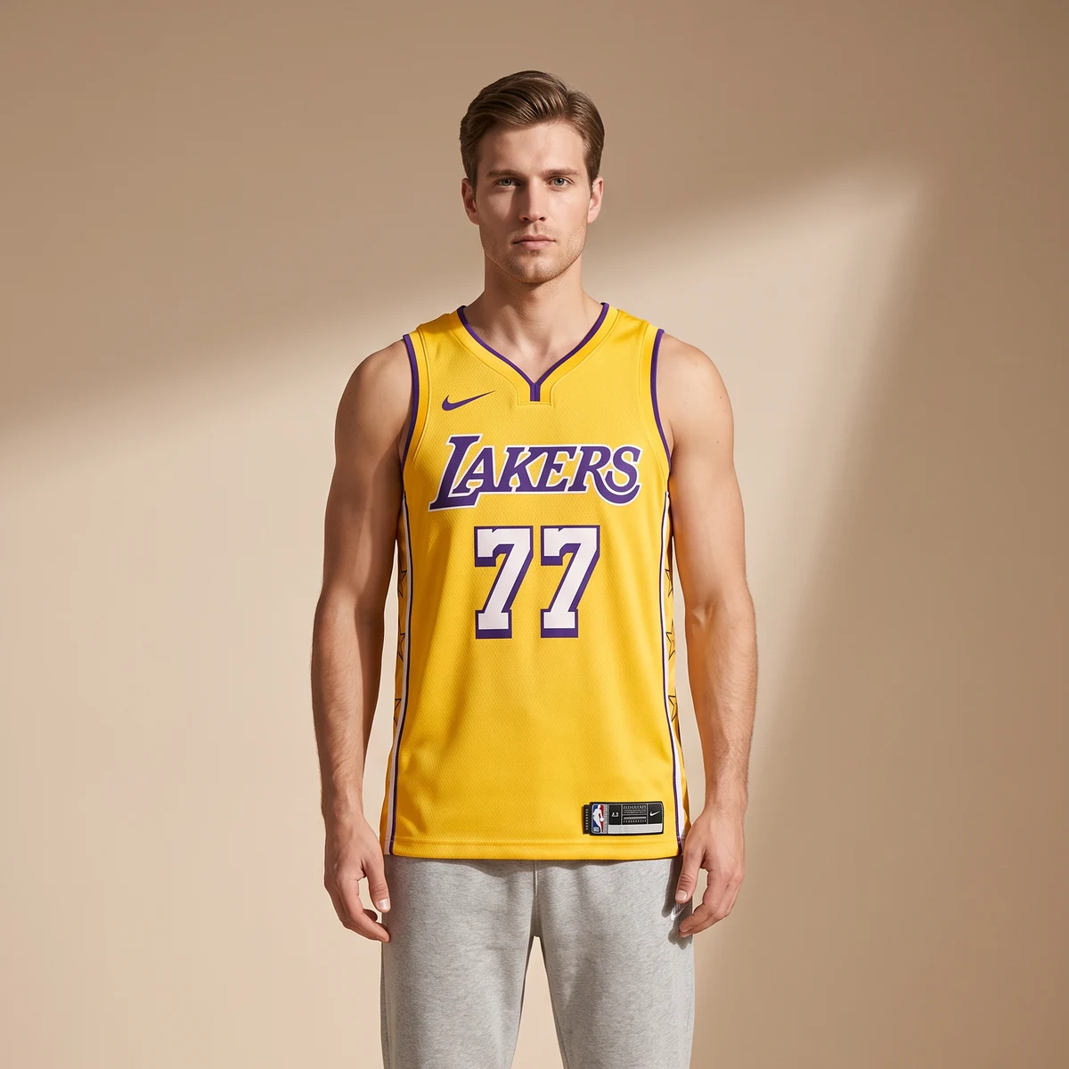 גופיית NBA לוקה דונצ׳יץ׳ לוס אנג׳לס לייקרס Icon Edition